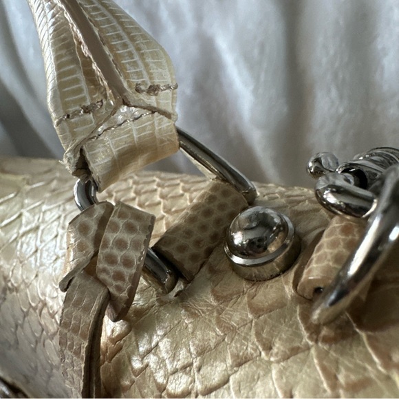 Brahmin Vintage Classic Satchel Handbag - Picture 5 of 16